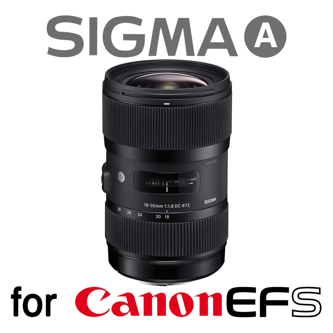 Sigma 18-35mm f/1.8 DC HSM Art Lens for Canon EF